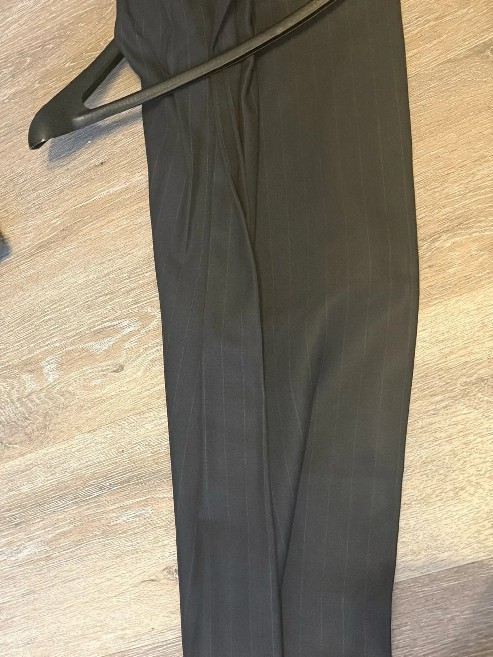 Stacy Adams Dark Navy Pinstripe Men's Suit